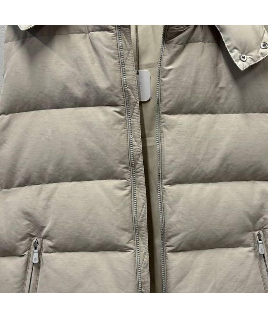 ELEVENTY Бежевый полиэстеровый жилет, фото 4