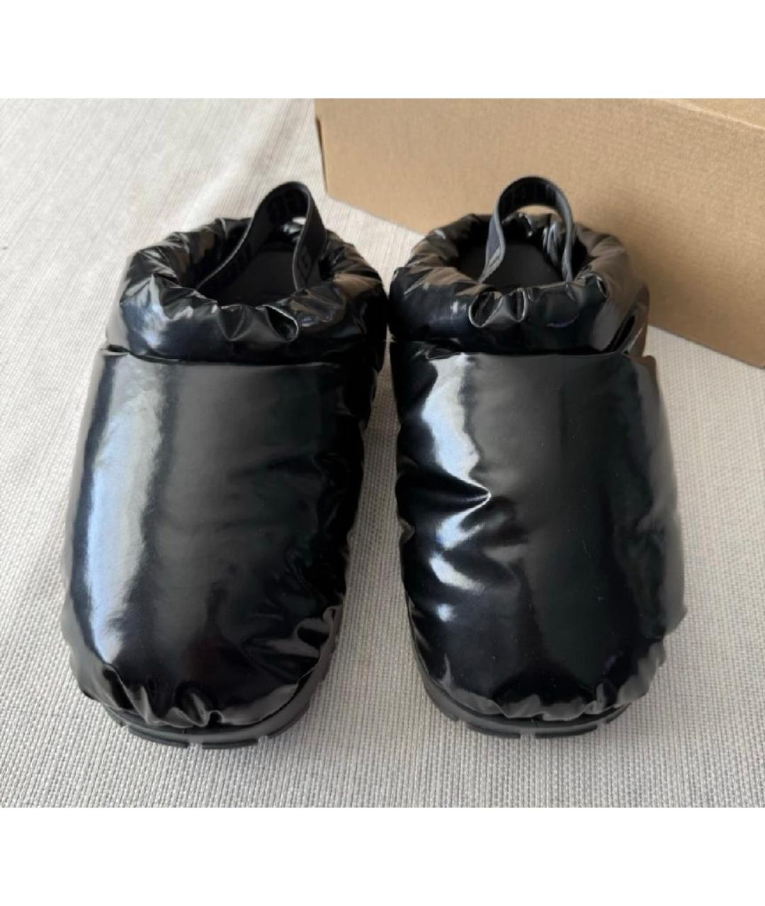 UGG AUSTRALIA Черные текстильные сабо, фото 5