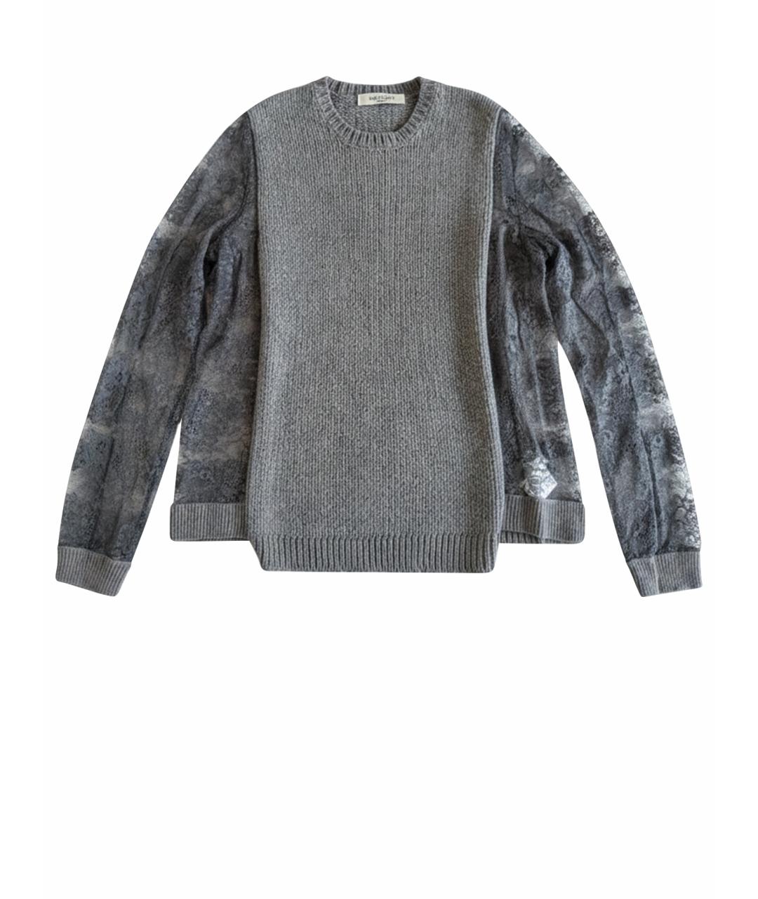 VALENTINO Серый шерстяной джемпер / свитер, фото 1