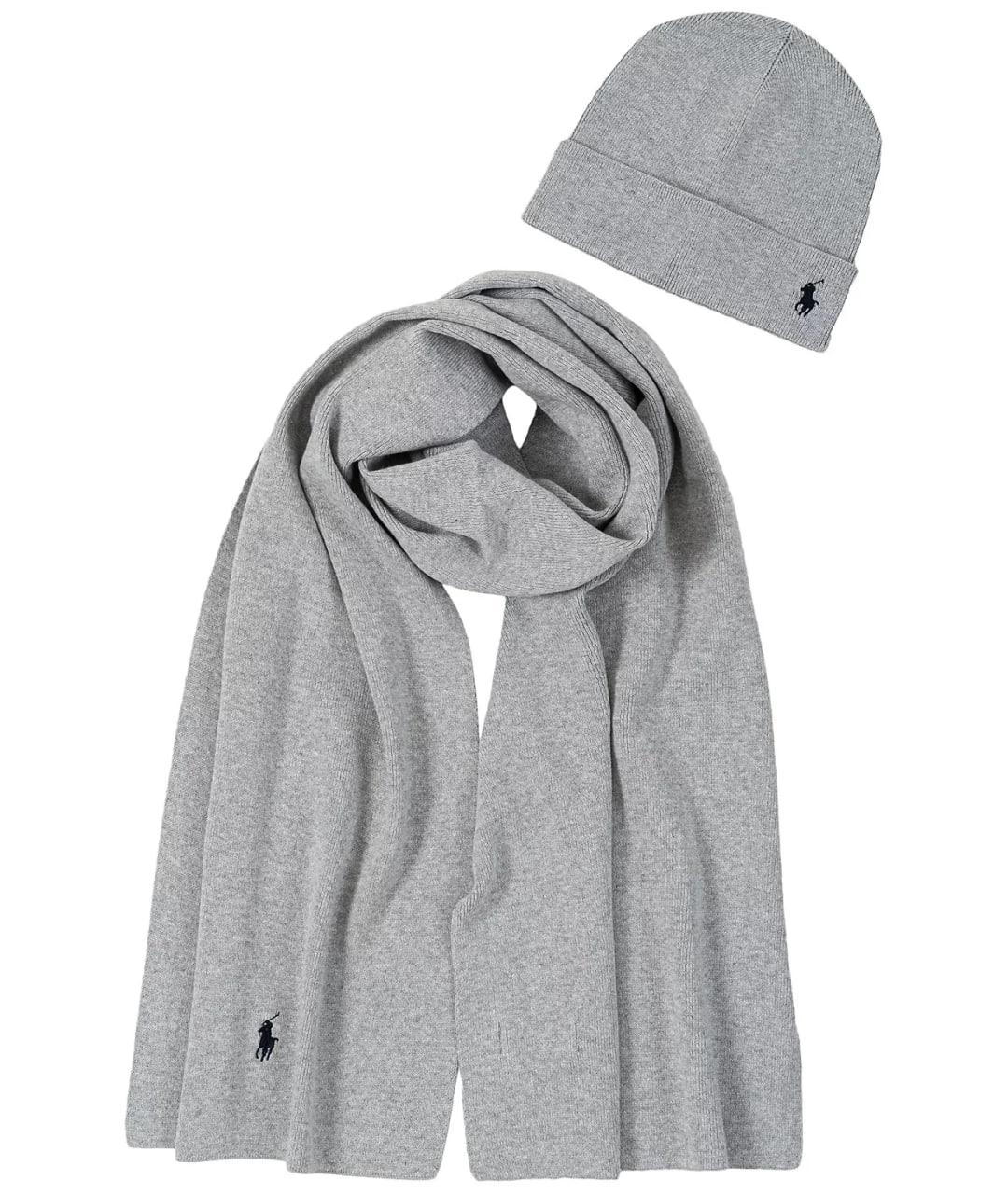 POLO RALPH LAUREN Серая хлопковая шапка, фото 1