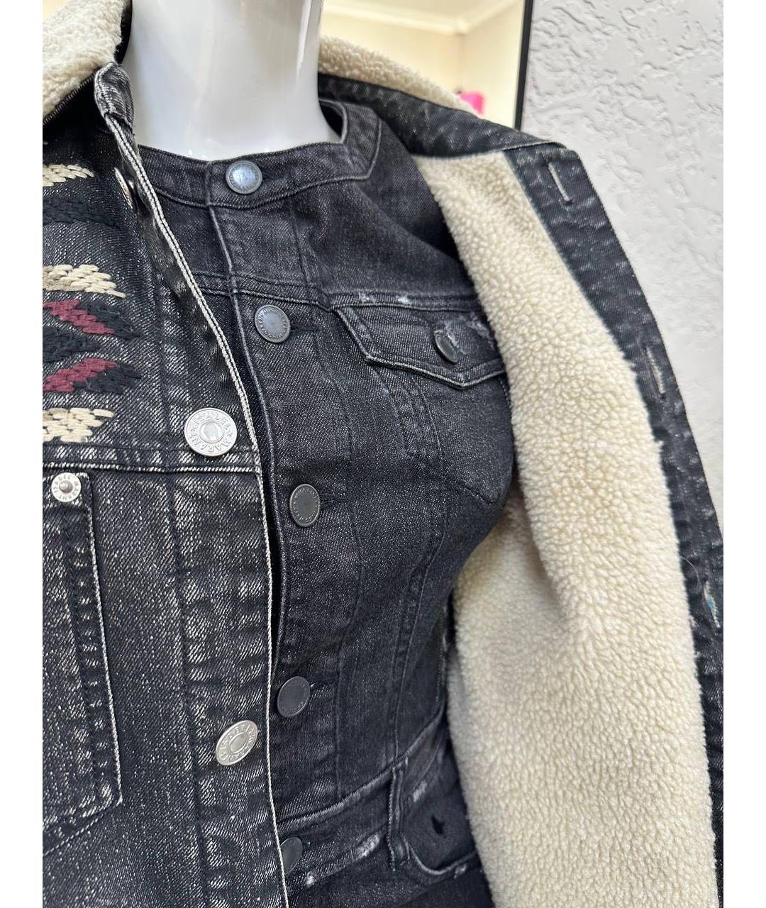 ISABEL MARANT ETOILE Серая хлопковая куртка, фото 5