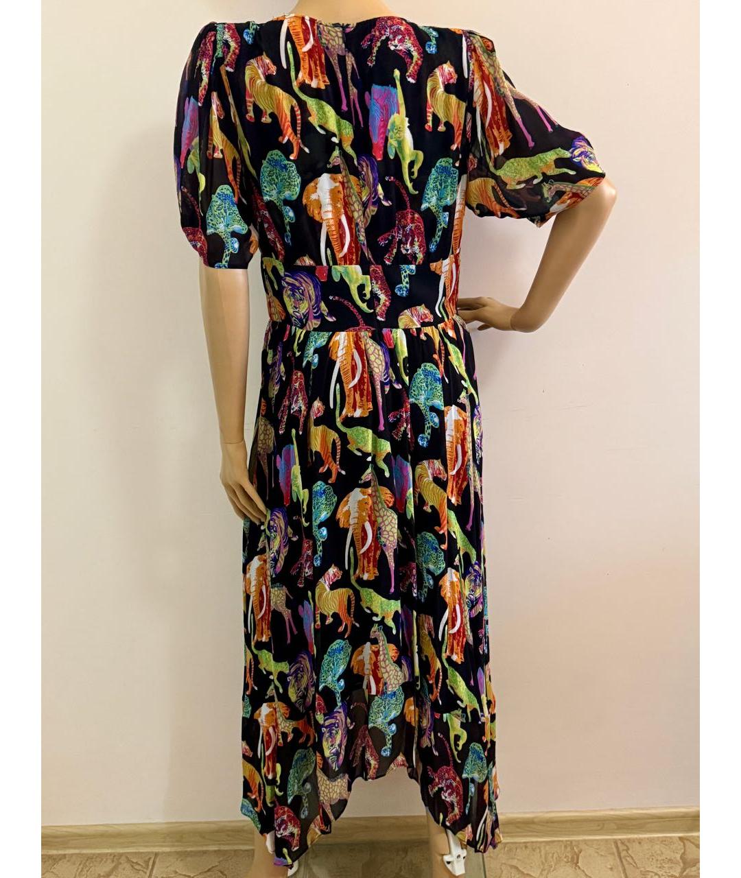 THE KOOPLES Мульти вискозное коктейльное платье, фото 7