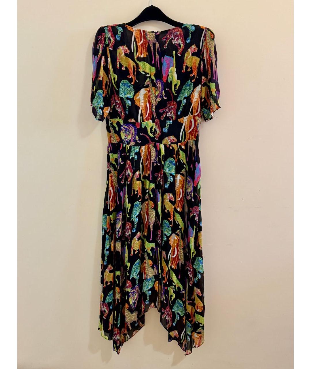 THE KOOPLES Мульти вискозное коктейльное платье, фото 2