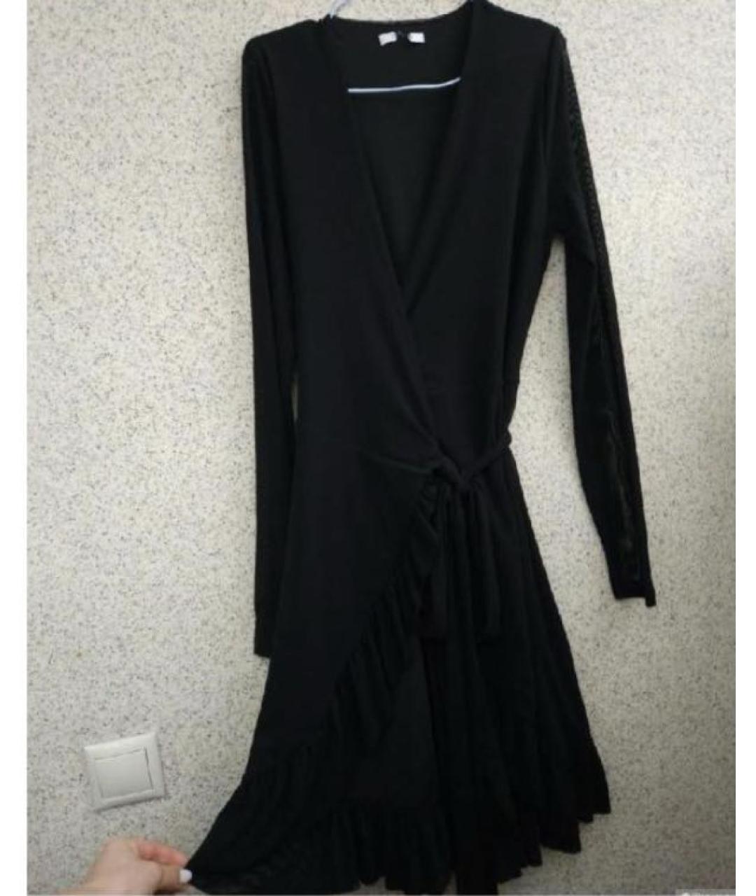 GANNI Черное коктейльное платье, фото 2