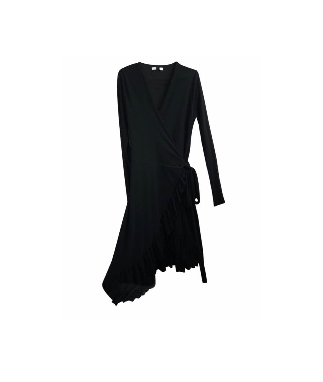 GANNI Черное коктейльное платье, фото 6