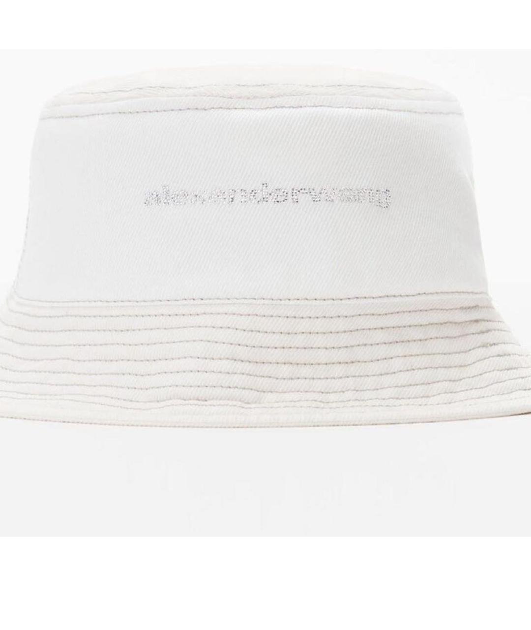 ALEXANDER WANG Бежевая хлопковая панама, фото 3