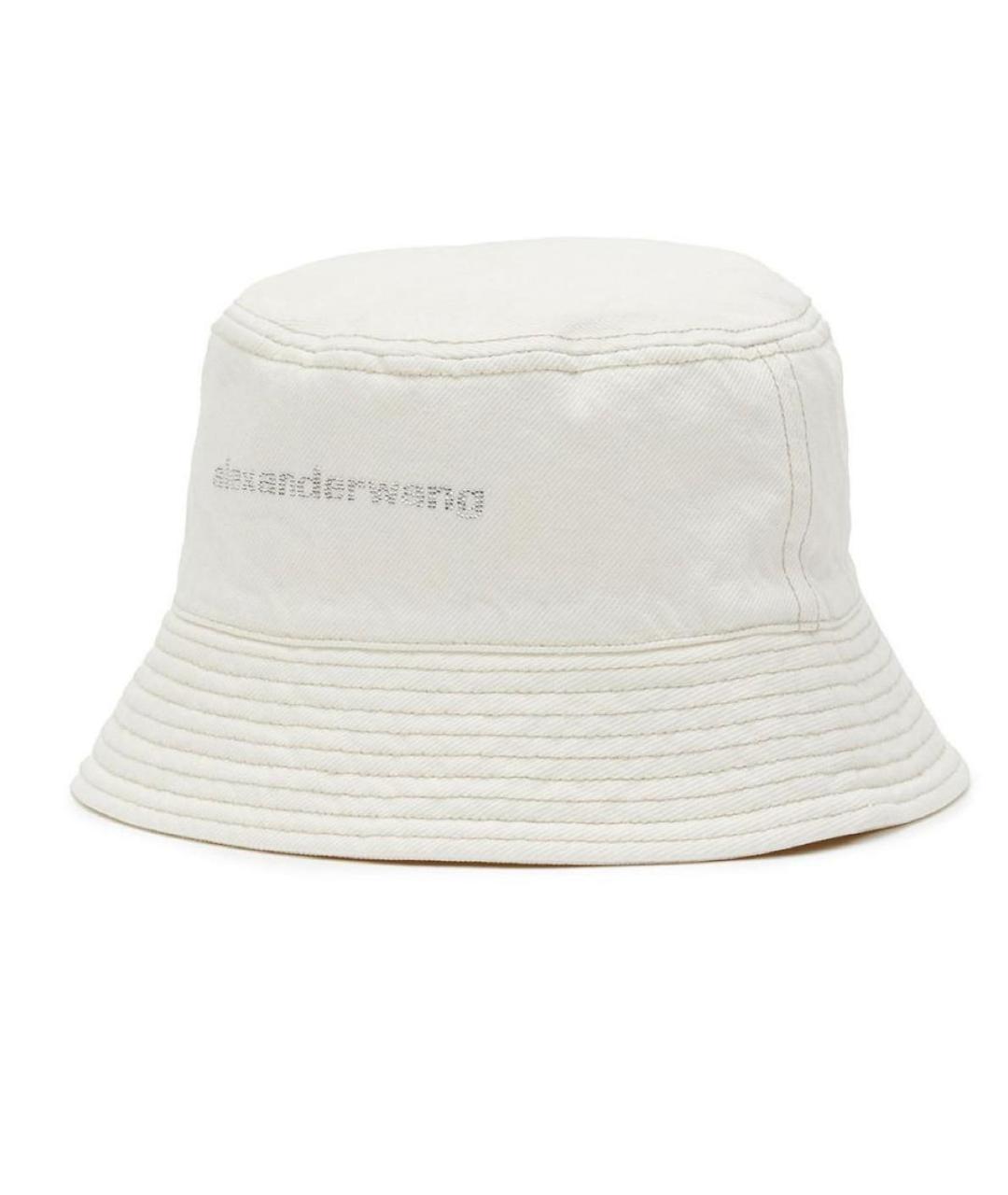 ALEXANDER WANG Бежевая хлопковая панама, фото 6