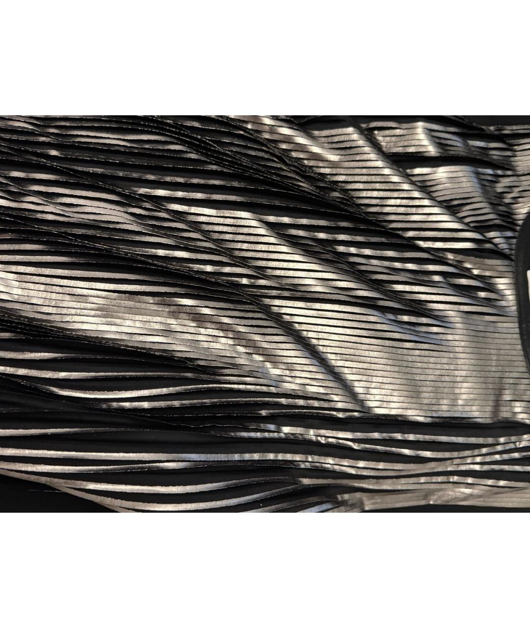 JIL SANDER Черное полиэстеровое вечернее платье, фото 4