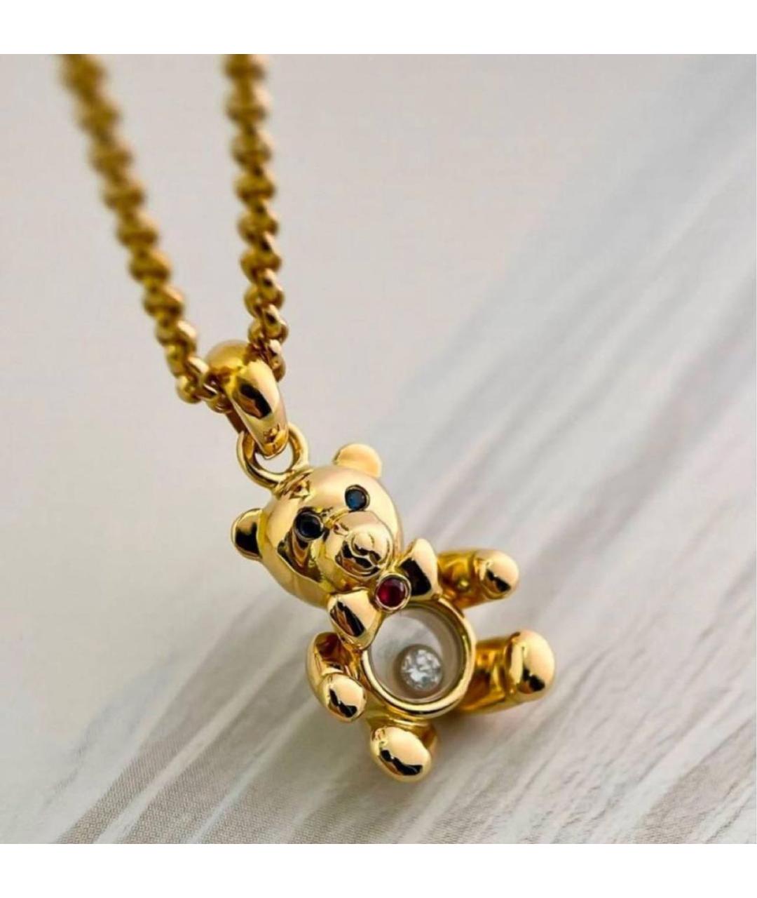 CHOPARD Золотой кулон из желтого золота, фото 5