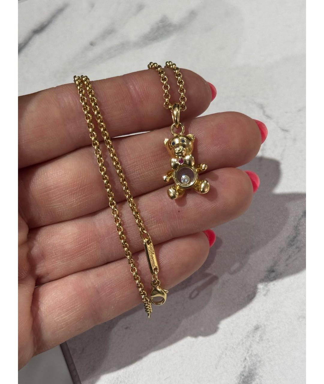 CHOPARD Золотой кулон из желтого золота, фото 3
