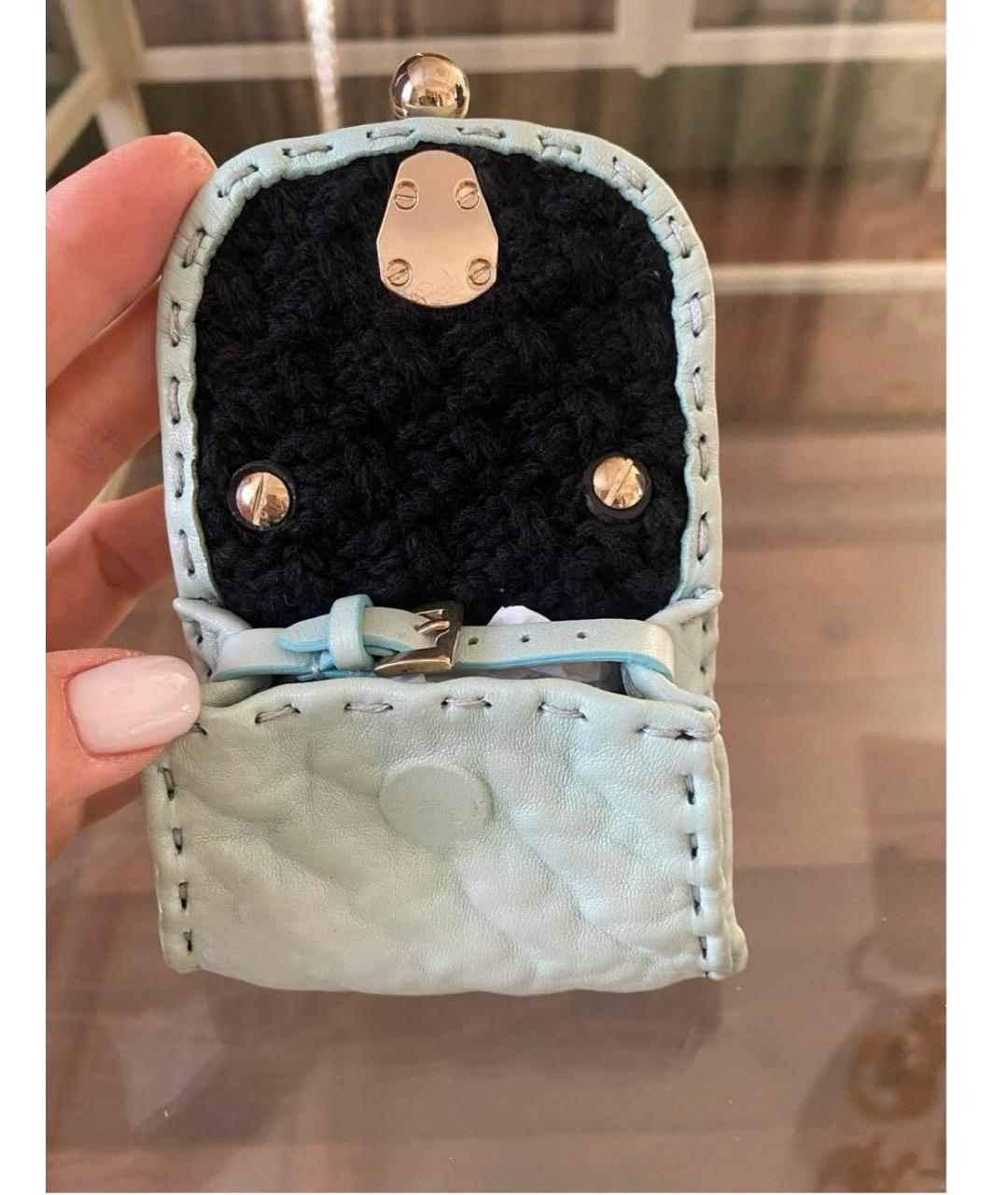 ERMANNO SCERVINO Голубой брелок, фото 2