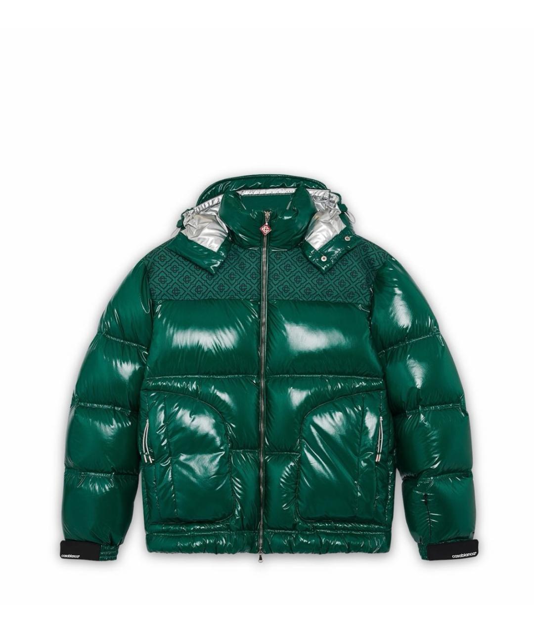 CASABLANCA Зеленый пуховик, фото 5