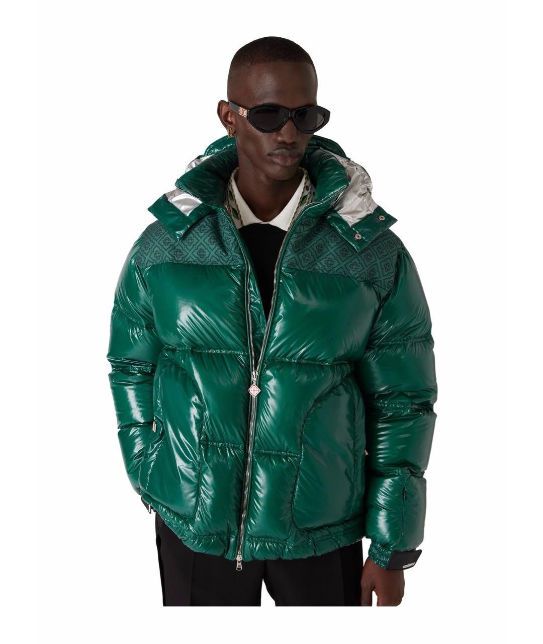 CASABLANCA Зеленый пуховик, фото 8
