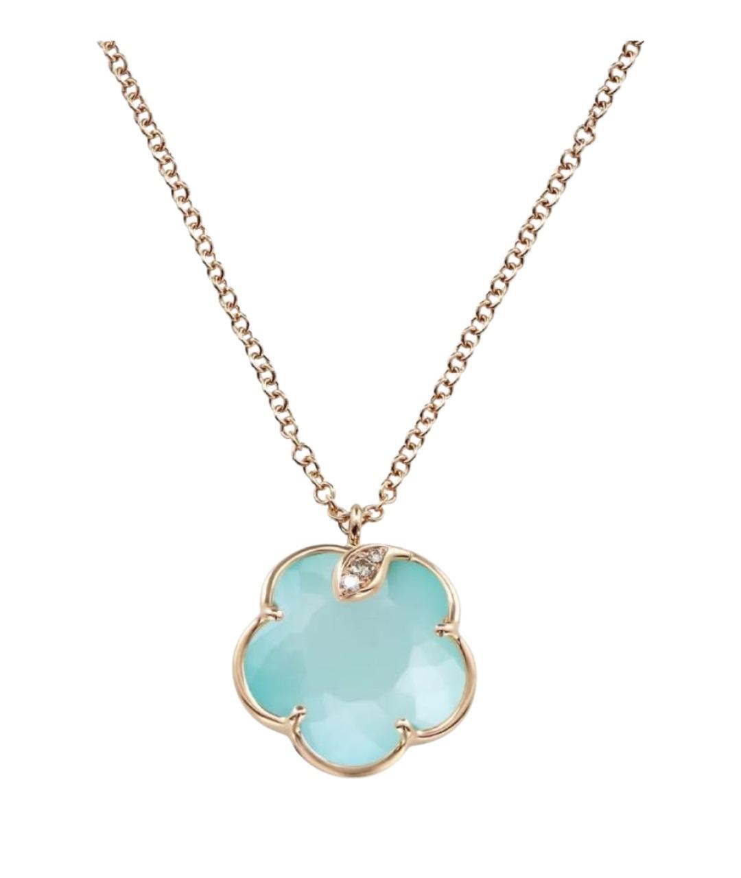 PASQUALE BRUNI Бирюзовая подвеска из розового золота, фото 1