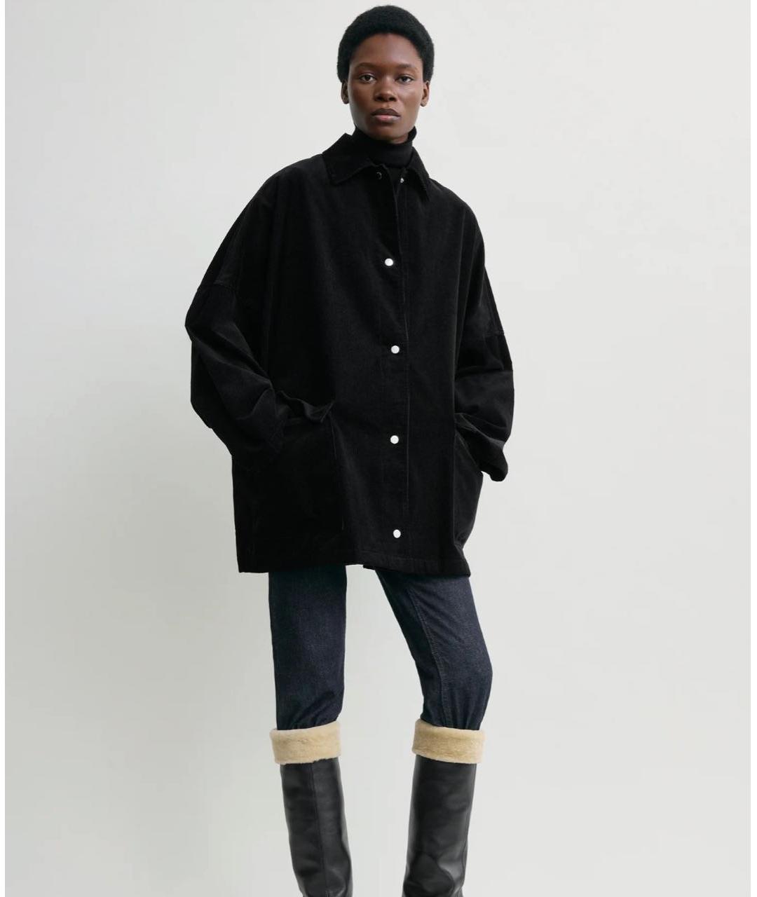 TOTEME Черная хлопковая куртка, фото 2