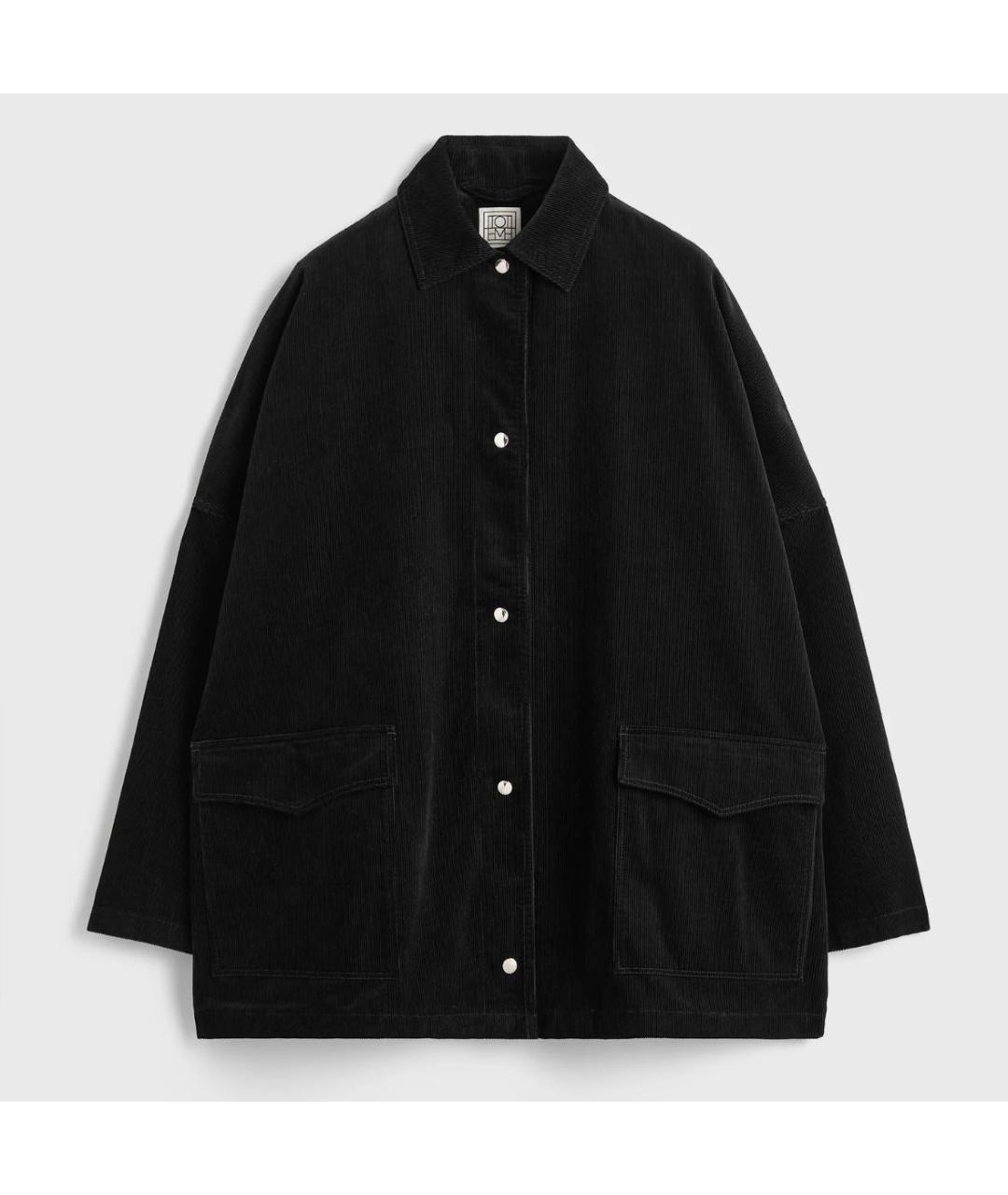 TOTEME Черная хлопковая куртка, фото 4