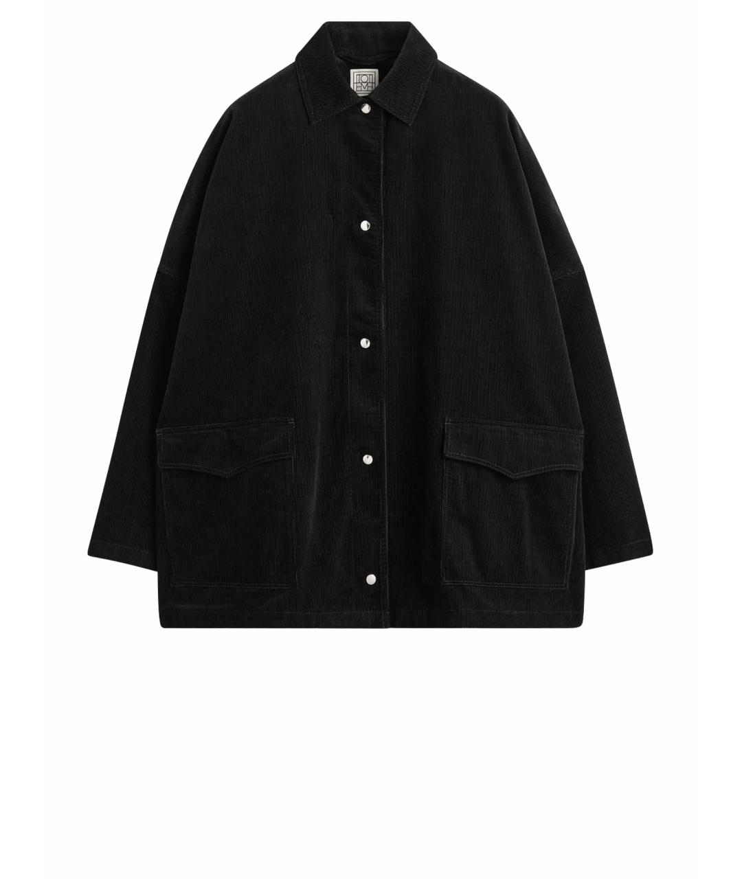 TOTEME Черная хлопковая куртка, фото 1