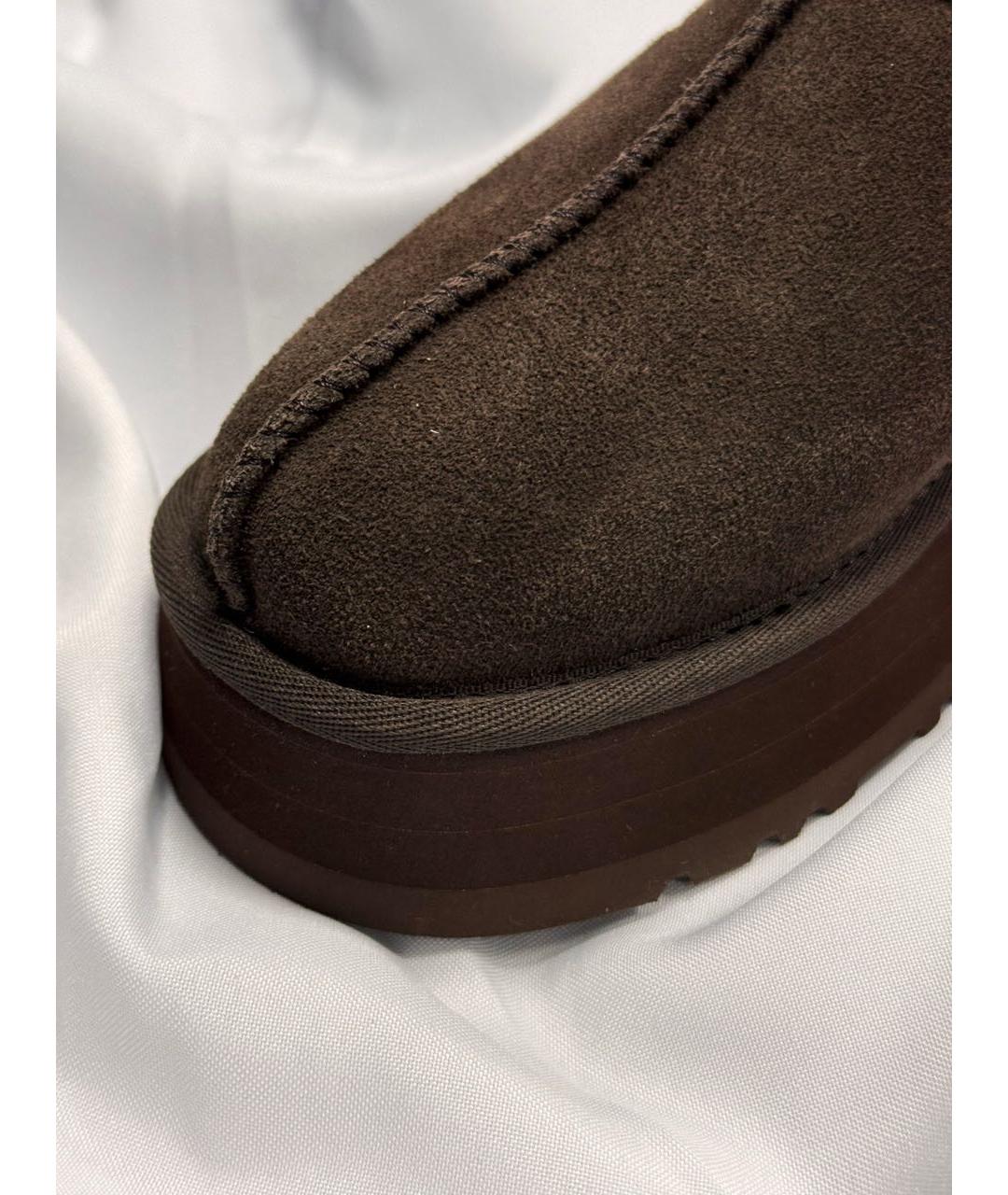 UGG AUSTRALIA Коричневые замшевые ботинки, фото 6