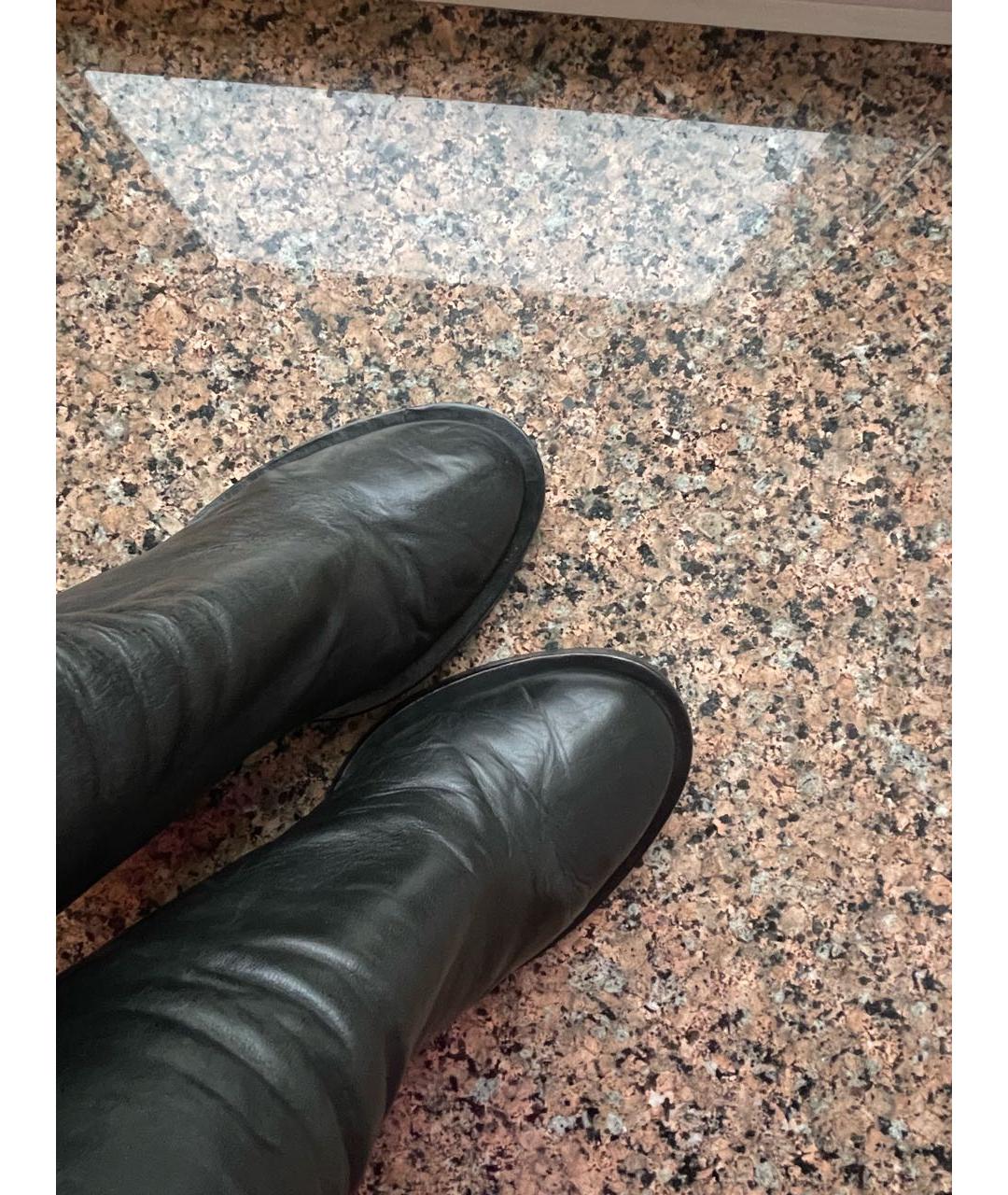 MARSELL Черные кожаные ботильоны, фото 5