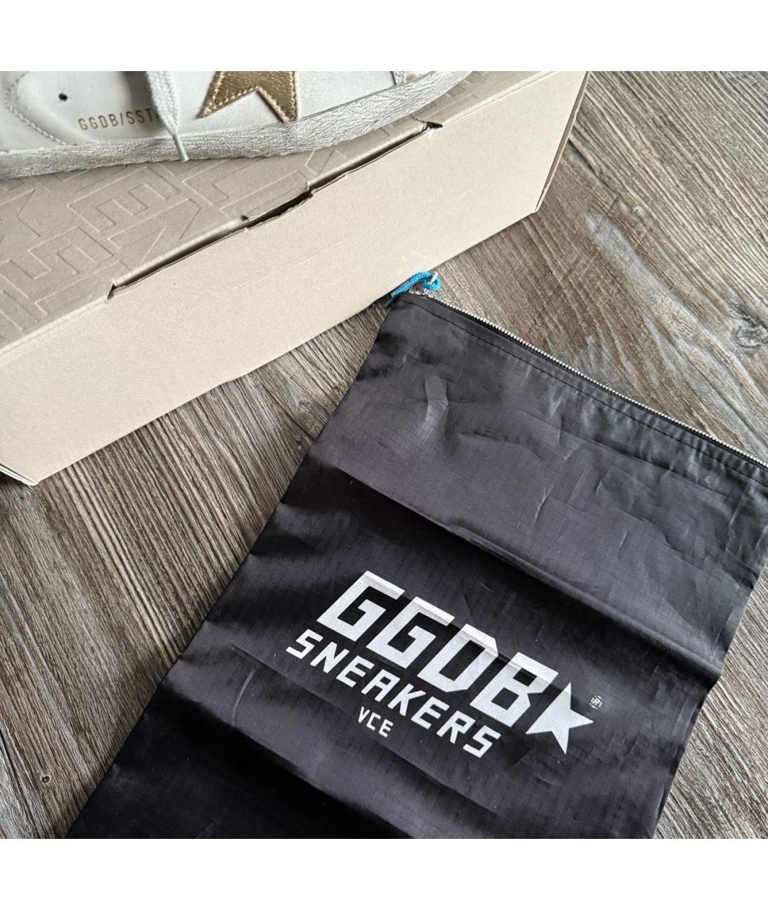 GOLDEN GOOSE DELUXE BRAND Мульти кожаные кеды, фото 6