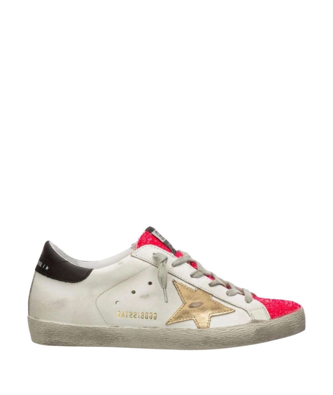 GOLDEN GOOSE DELUXE BRAND Мульти кожаные кеды, фото 1