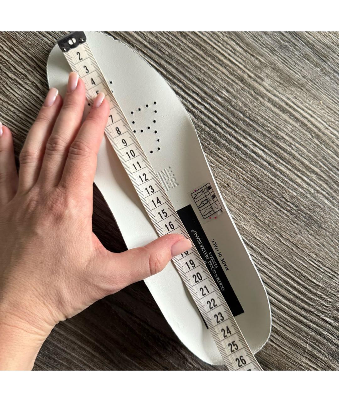 GOLDEN GOOSE DELUXE BRAND Мульти кожаные кеды, фото 8