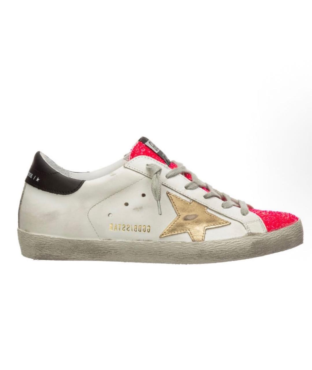 GOLDEN GOOSE DELUXE BRAND Мульти кожаные кеды, фото 9