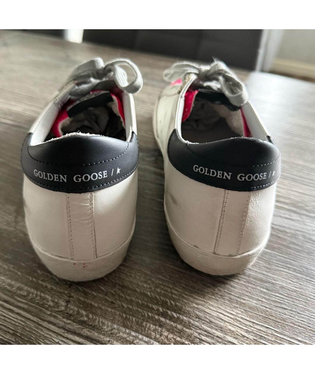 GOLDEN GOOSE DELUXE BRAND Мульти кожаные кеды, фото 4