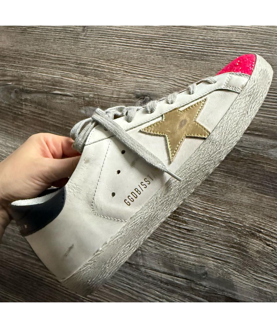 GOLDEN GOOSE DELUXE BRAND Мульти кожаные кеды, фото 5