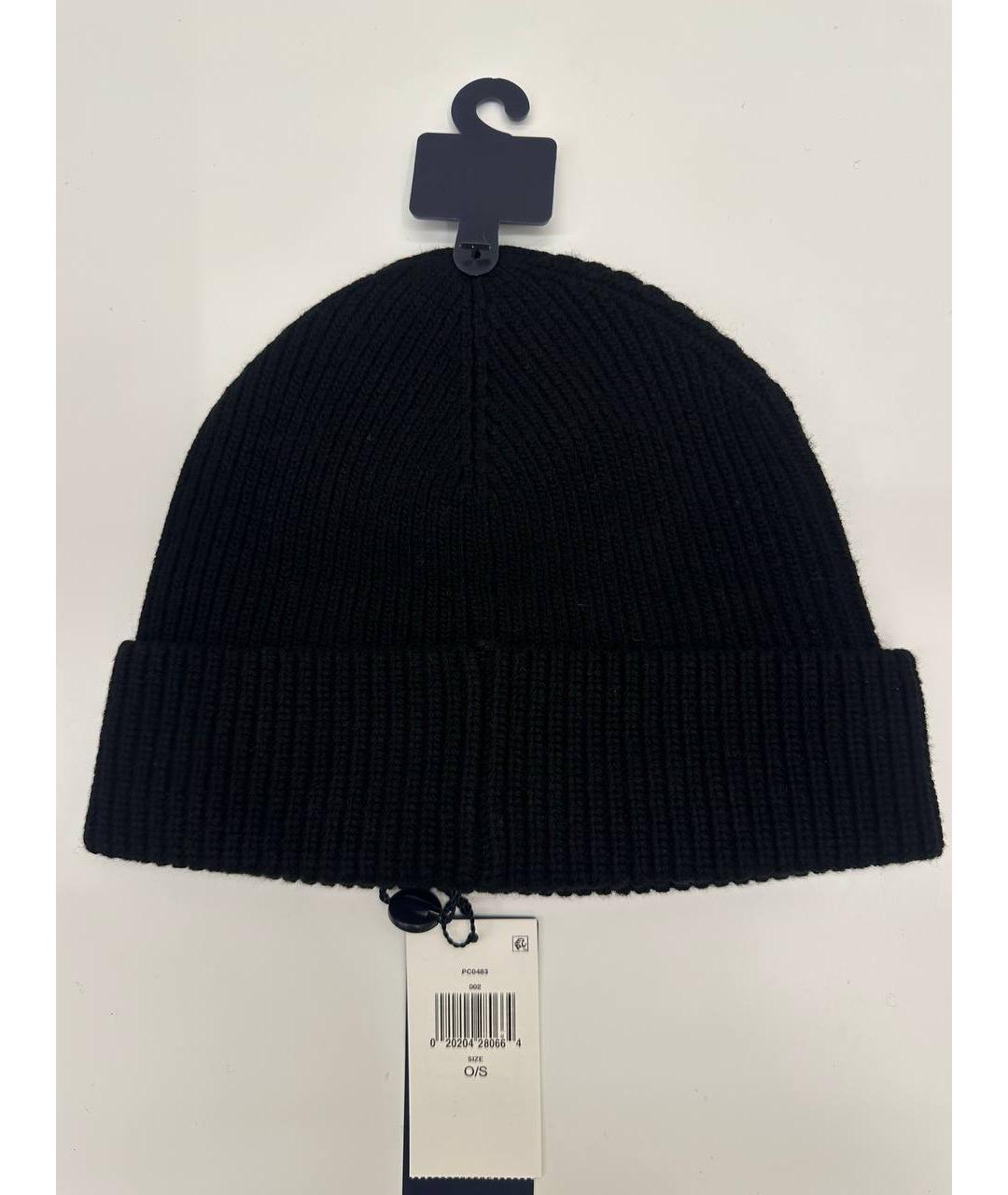 POLO RALPH LAUREN Черная шерстяная шапка, фото 2