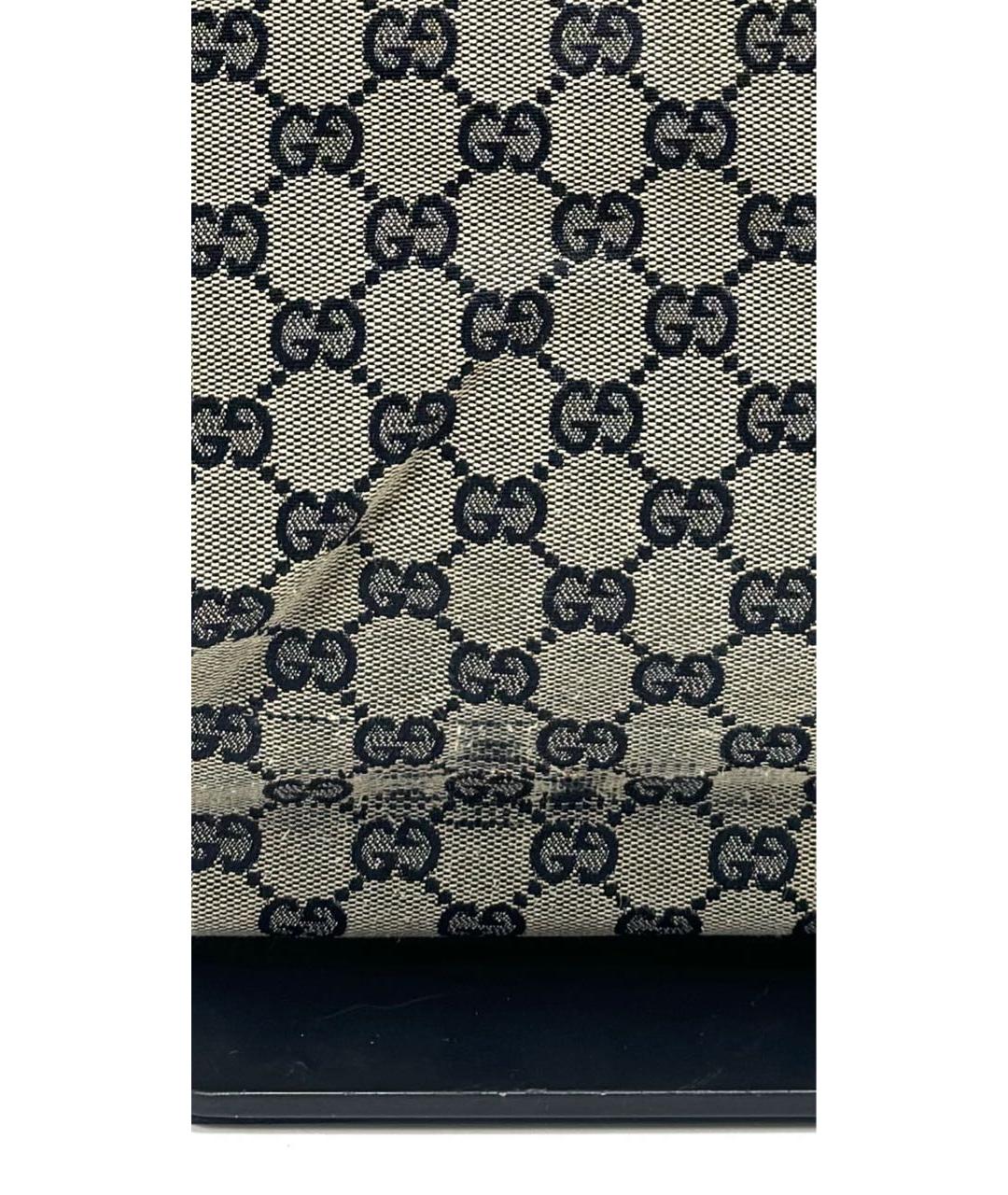 GUCCI Бежевая тканевая сумка тоут, фото 3