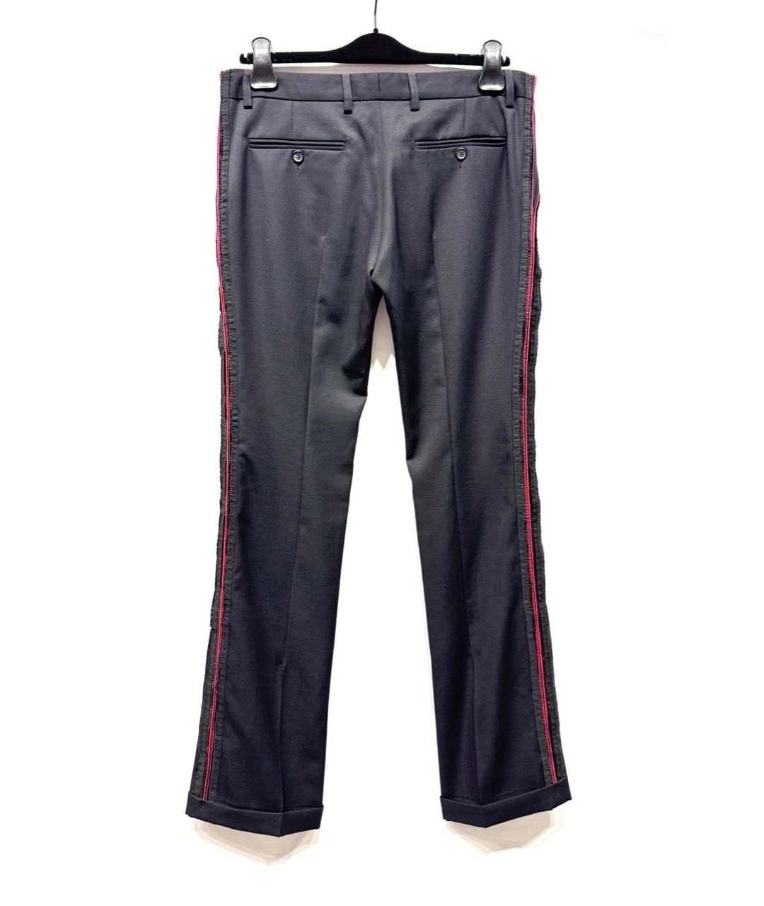 BALMAIN Черные шерстяные брюки чинос, фото 3