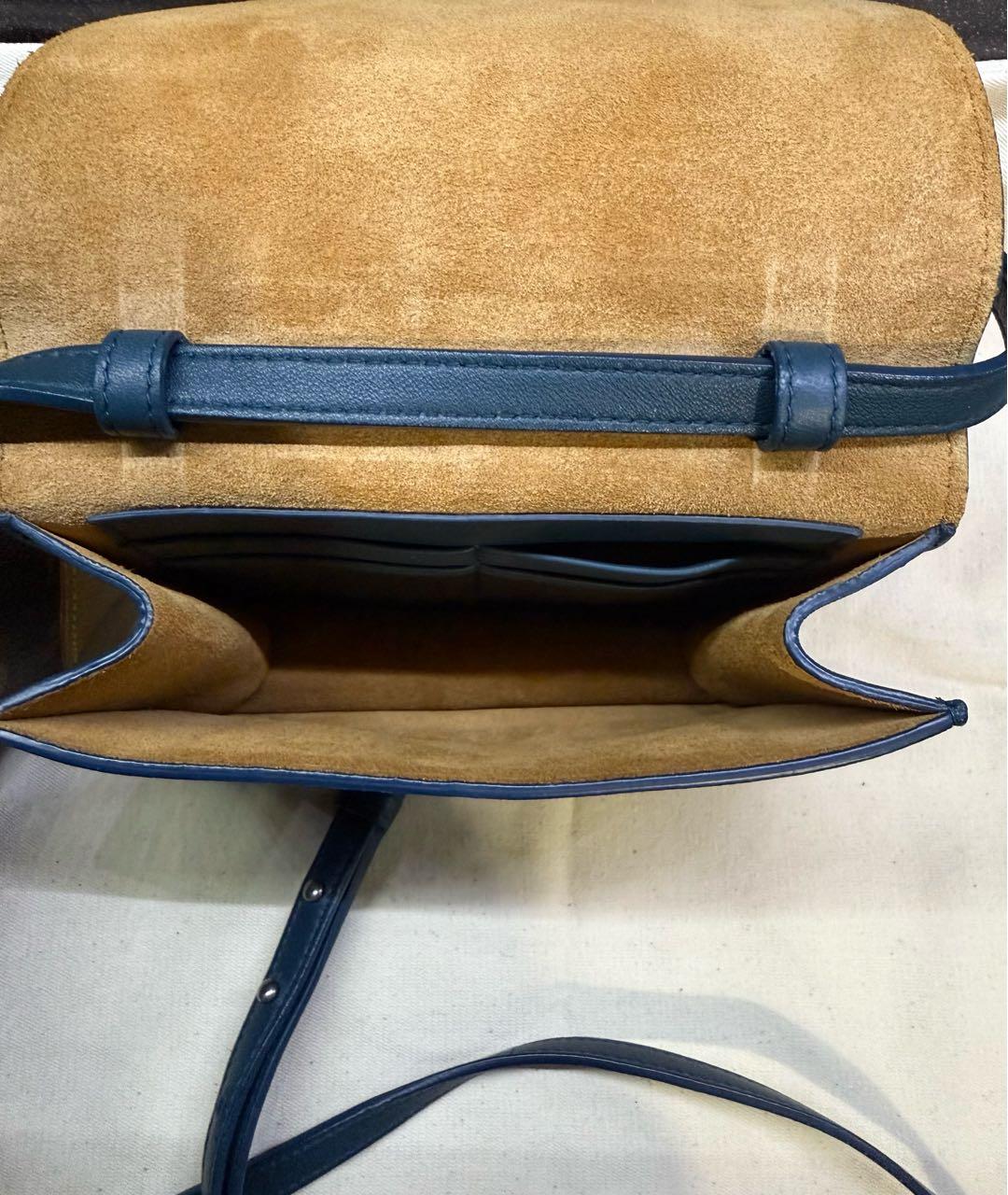 BOTTEGA VENETA Зеленая кожаная сумка через плечо, фото 3