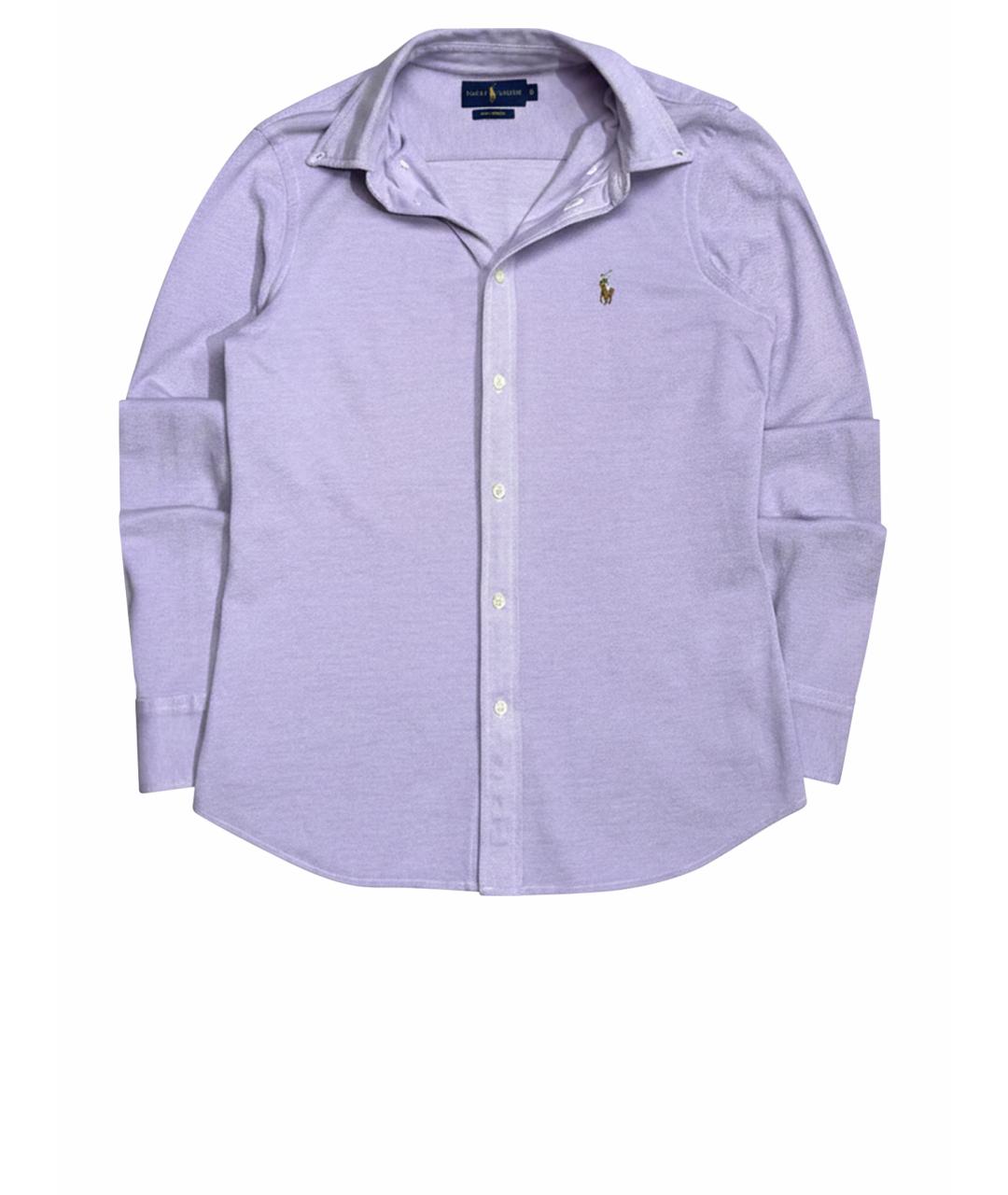 RALPH LAUREN Фиолетовая хлопковая рубашка, фото 1