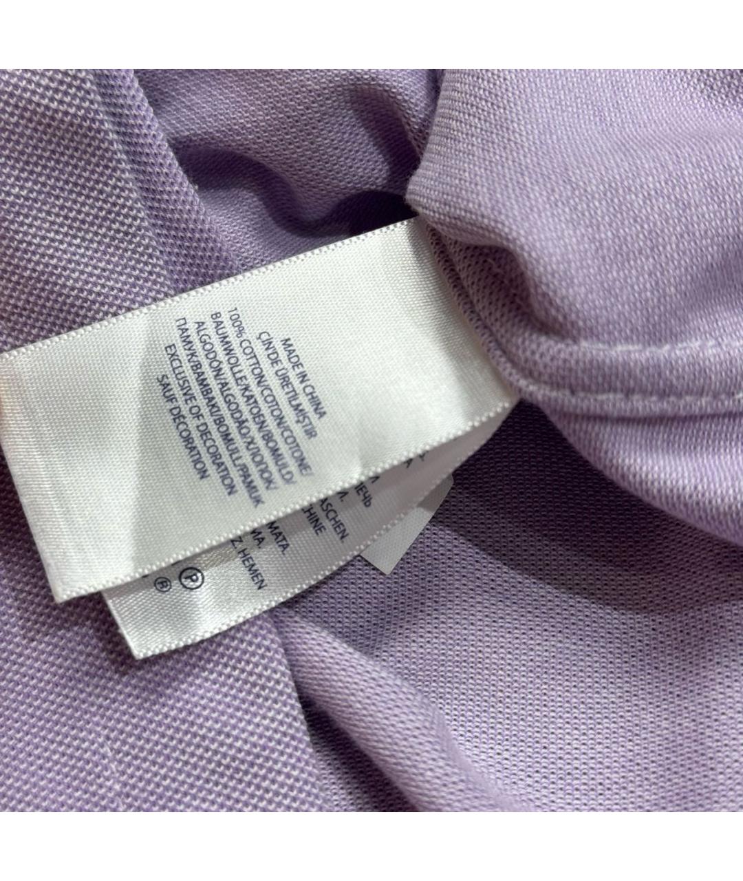 RALPH LAUREN Фиолетовая хлопковая рубашка, фото 4
