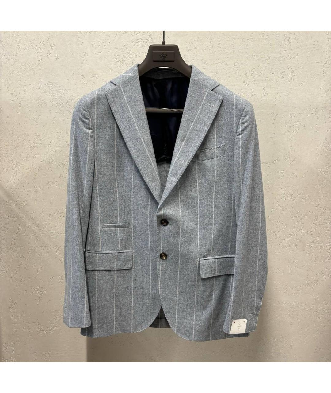 ELEVENTY Серый классический костюм, фото 5