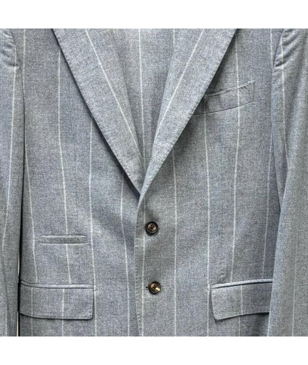ELEVENTY Серый классический костюм, фото 4