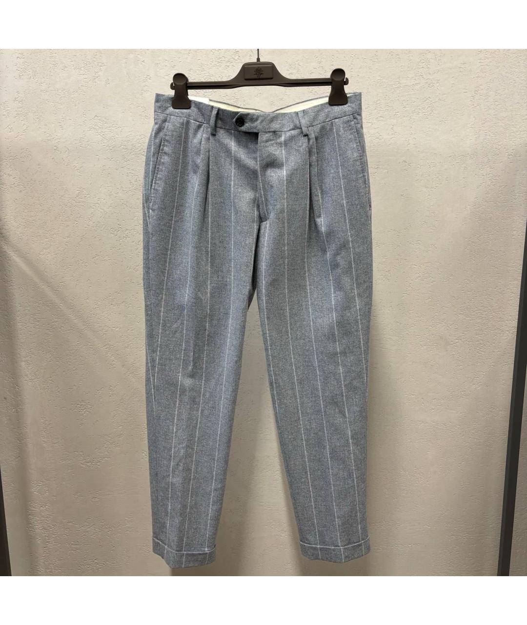 ELEVENTY Серый классический костюм, фото 3