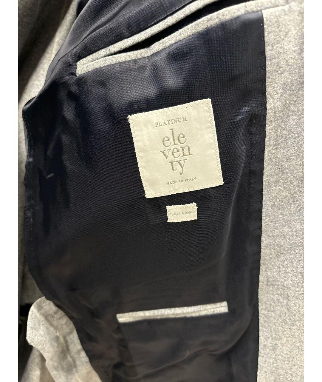 ELEVENTY Серый классический костюм, фото 2
