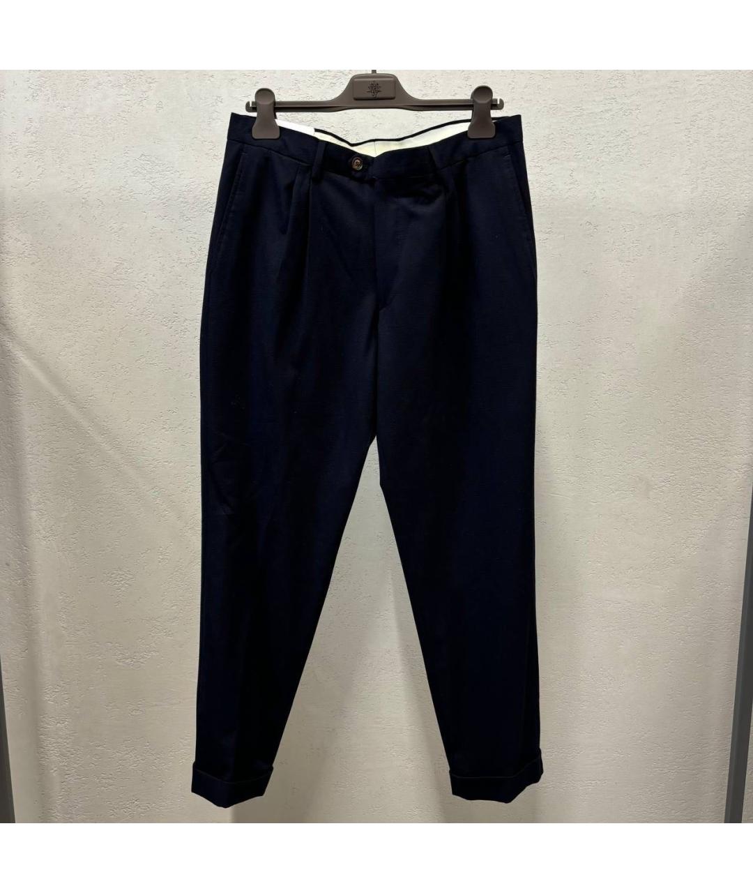 ELEVENTY Темно-синий классический костюм, фото 3