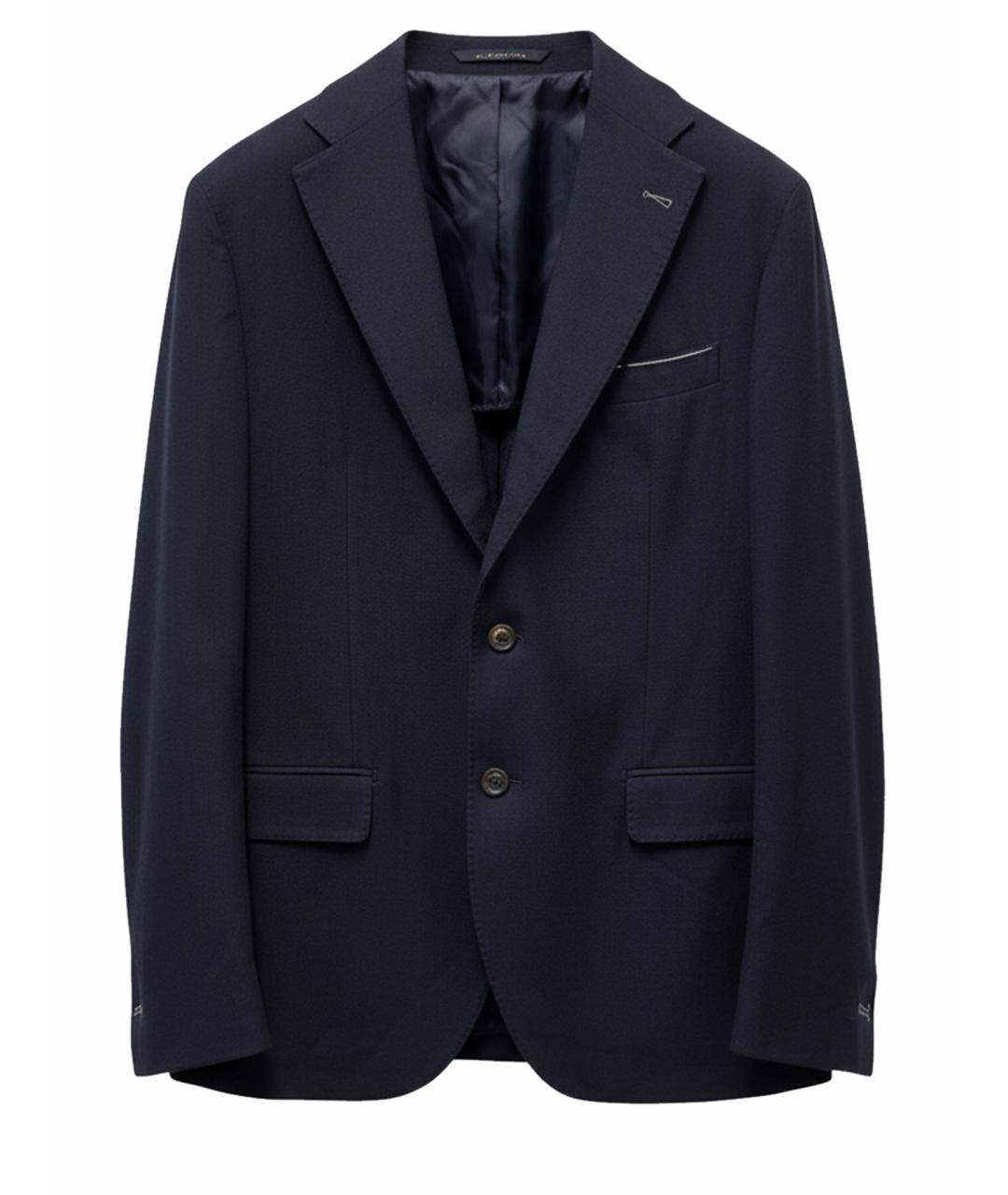 ELEVENTY Темно-синий классический костюм, фото 1