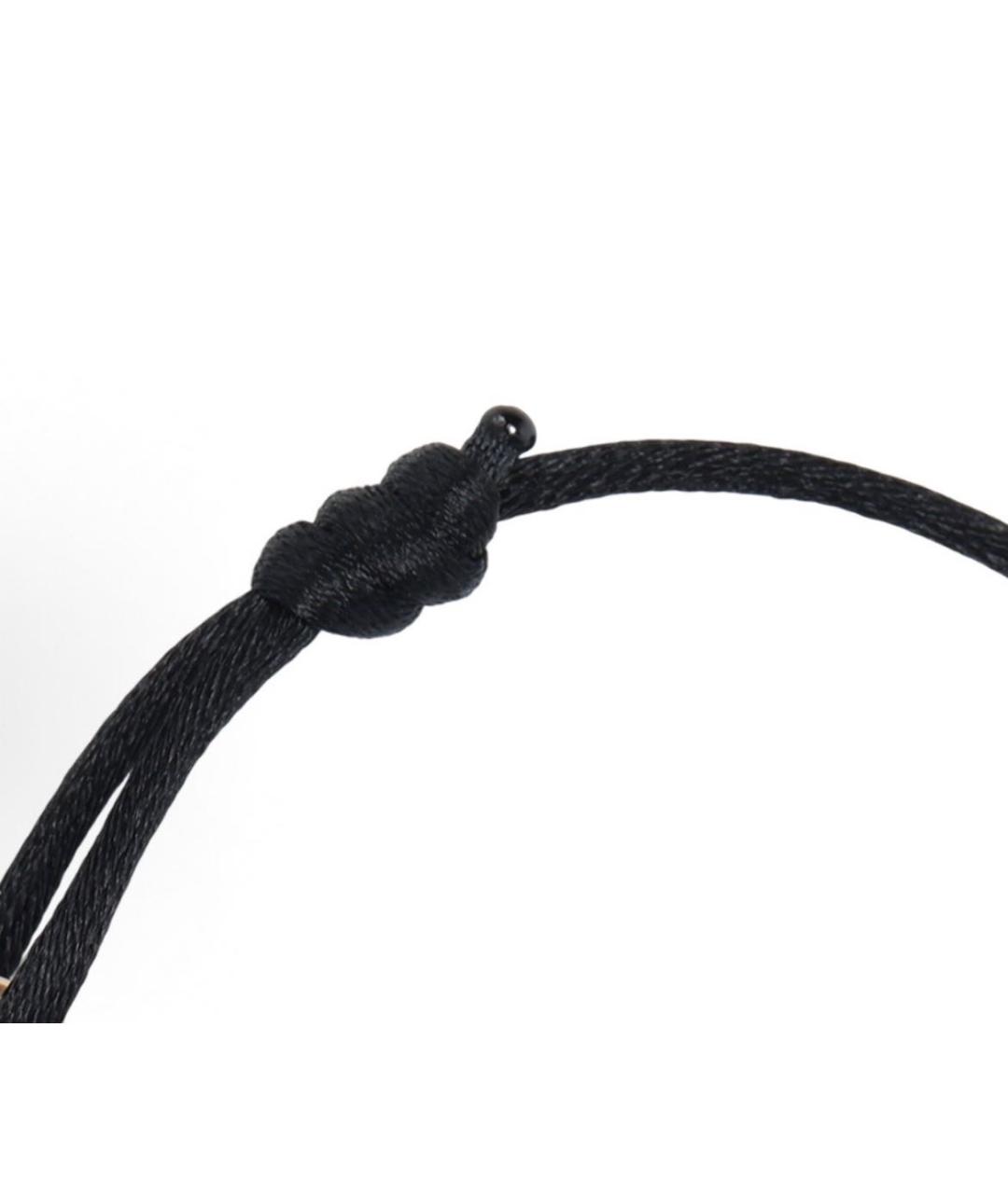 CARTIER Черный браслет из желтого золота, фото 3