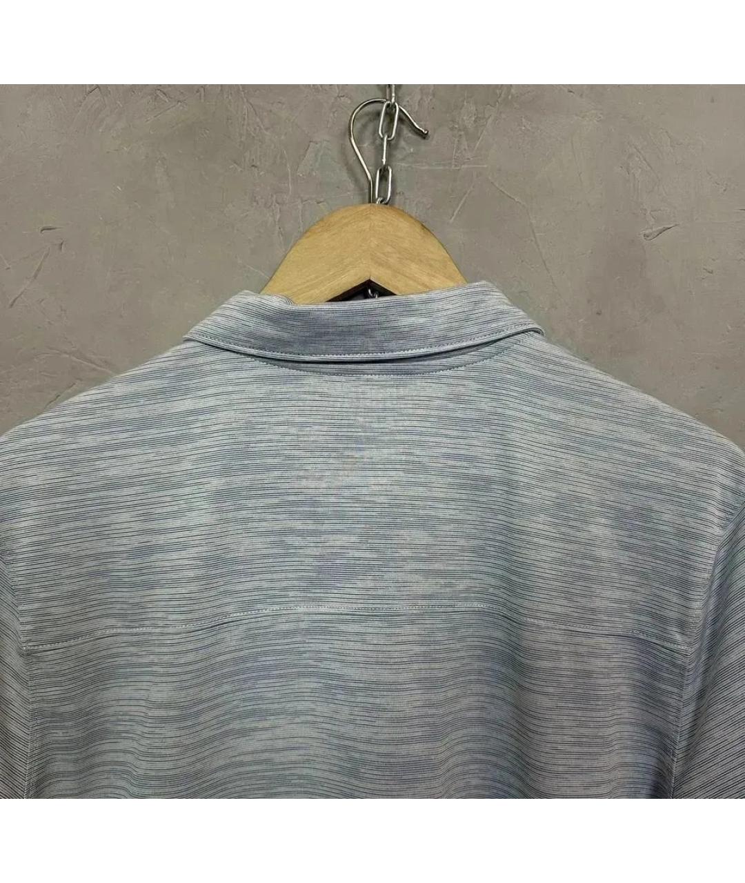 OAKLEY Голубое поло с коротким рукавом, фото 4