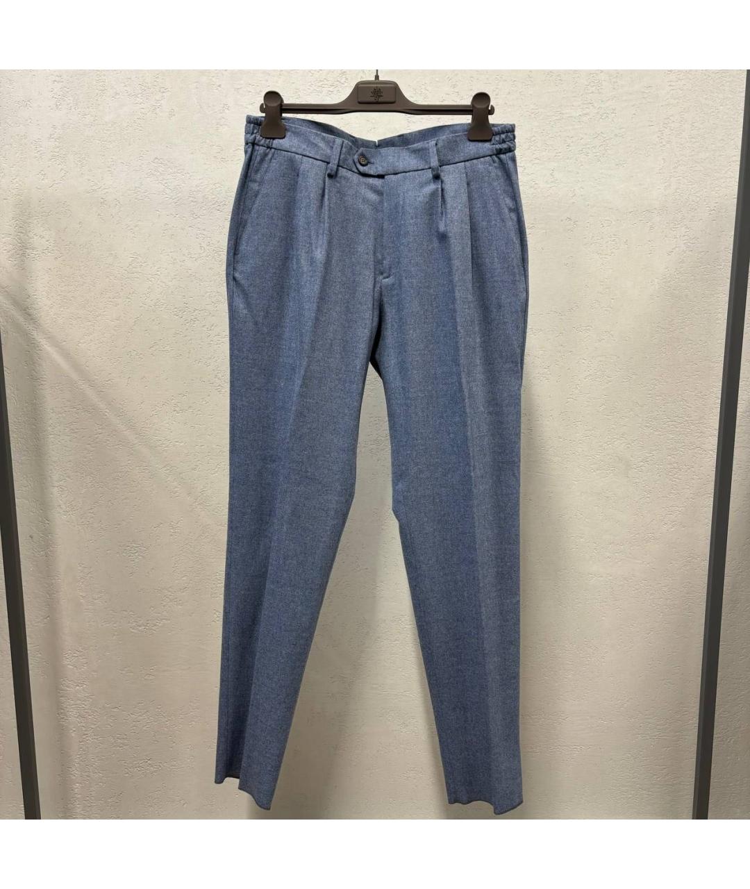 ELEVENTY Голубой классический костюм, фото 3