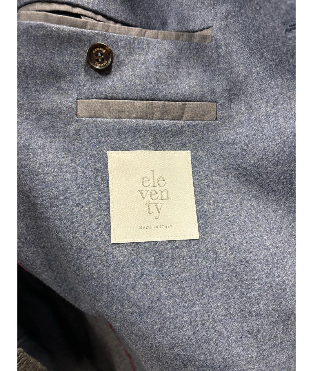 ELEVENTY Голубой классический костюм, фото 2