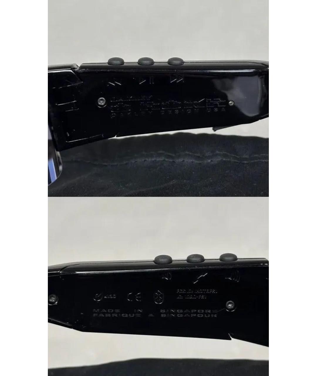 OAKLEY Черные пластиковые солнцезащитные очки, фото 8