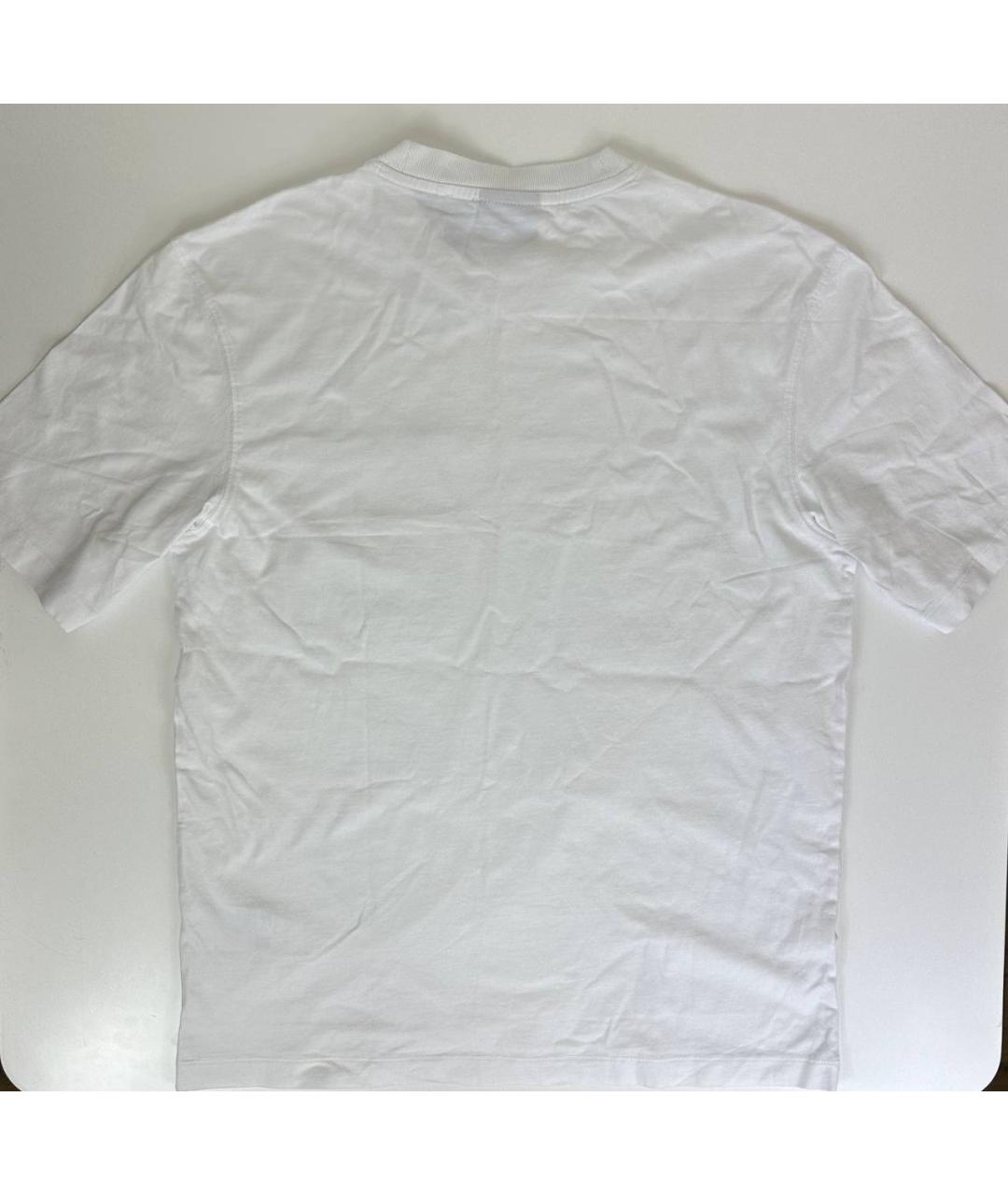HUGO BOSS Белая хлопковая футболка, фото 3