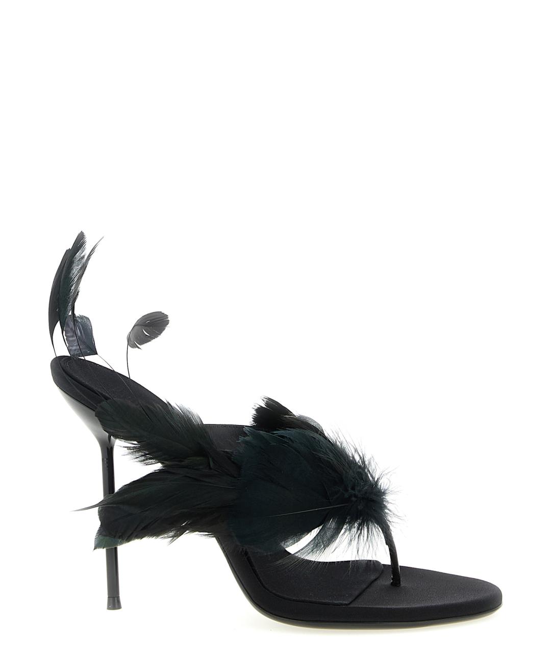 PARIS TEXAS Черные босоножки, фото 1