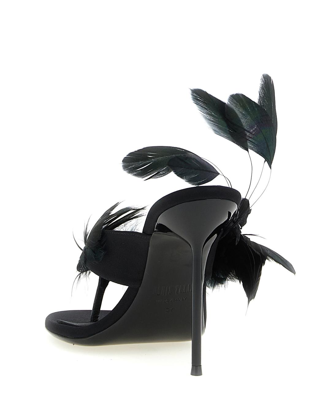 PARIS TEXAS Черные босоножки, фото 3