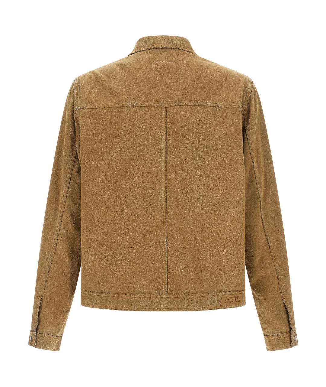 MM6 MAISON MARGIELA Бежевая куртка, фото 2